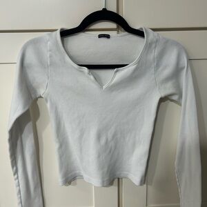 Brandy Melville White Long Sleeve
